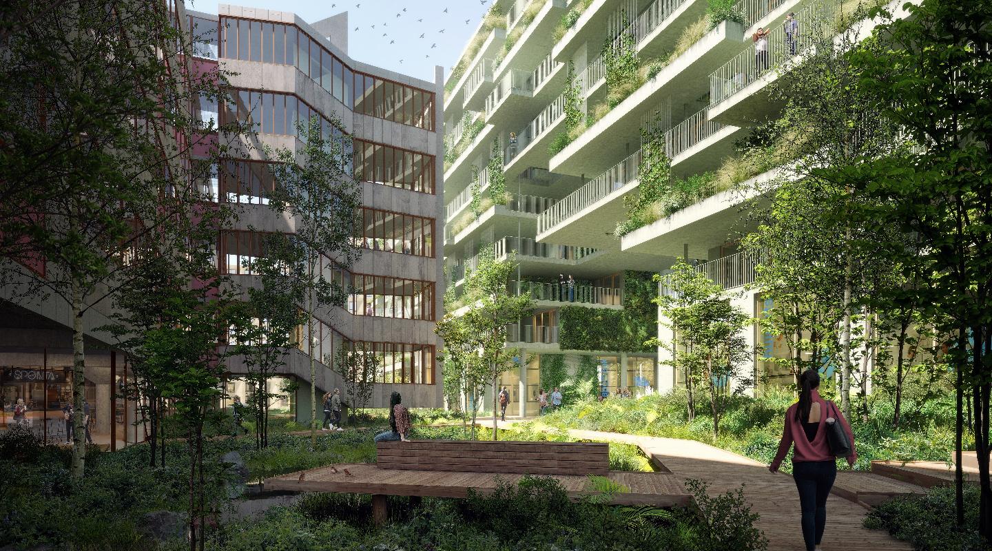 Groen licht voor nieuwbouw en duurzame transformatie voormalig Calvijn College Amsterdam Nieuw-West